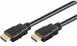 Goobay HDMI 2.0 - HDMI 2.0 M/M 2m fekete video kábel (38517)