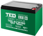 Ted Electric Acumulator vehicule electrice Deep Cycle 12V 15AH Ted (BAT-TED12V15A) - electrostate