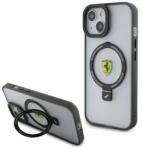 Ferrari Husa Ferrari Ring Stand 2023 Collection MagSafe Case for iPhone 15 Plus / 14 Plus - Transparent - vexio