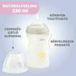 Chicco NaturalFeeling 330 ml sticlă de plastic cu model unisex (CH08133530)