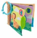 Chicco Carte textilă Chicco cu 3 pagini, cu zornăitor și jucărie de mestecat, de agățat în cărucior (CH072376)