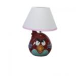 Bobo Kerámia gyermek éjszakai lámpa, Angry Birds modell, 28cm, E14, 40W, piros szín, Boboshop (D1-113-2)