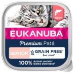 EUKANUBA Grain Free Senior macskapástétom Lazac 16 x 85 g