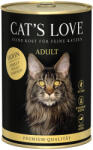 CAT’S LOVE 12x400g Cat's Love Csirke pur nedves macskatáp