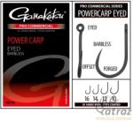 Gamakatsu Powercarp Eyed A1 PTFE Barbless Méret: 12 - Gamakatsu Szakáll Nélküli Feeder Horog (185245-1200)