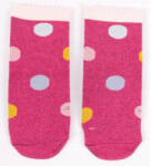  Yo! club pamut zokni (20/22) - pink pöttyös - babyshopkaposvar