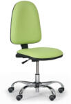 Kovo Praktik Torino munkaszék - króm kereszt, zöld