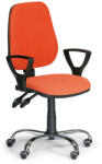 Kovo Praktik Comfort SY munkaszék karfás, narancssárga