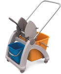 Merida Jerry tisztító kocsi - kétvödrös, szürke