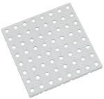 FLOMAT AvaTile székpárna 128 x 128 x 1, 6 cm, szürke
