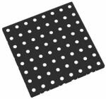 FLOMAT AvaTile székpárna 128 x 128 x 1, 6 cm, fekete