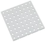 FLOMAT AvaTile székpárna 128 x 103 x 1, 6 cm, szürke