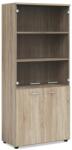  Praktik magas szekrény 80 x 40 x 182, 1 cm, sonoma tölgy - rauman - 170 690 Ft