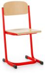  Denis iskolai szék - 5-ös méret, piros - ral 3020