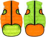 Collar AiryVest Lumi kifordítható, világító kutyakabát XS22 Zöld/narancs