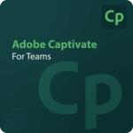 Adobe Captivate for Teams 1 - 9 User (65304754CA01A12)
