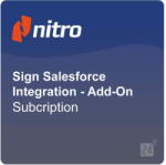 Nitro Sign Salesforce Integration - Add-On 3 Year Subscription per Year ESD (Nitro_SFDC)