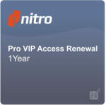 Nitro Pro VIP Access Renewal 1 Year ML ESD 1 an 1 - 99 User (VIPRenew-T1)