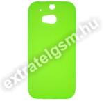 HTC One M8 Szilikon Tok Zöld