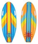 Bestway Placa surf gonflabila pentru copii, petic impermeabil inclus, 114x46cm, multicolor
