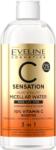 Eveline Cosmetics Apa micelara Eveline, C Sensation Pure Vitality 3in1 , 400 ml