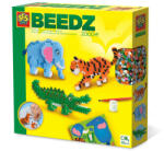 SES Creative Set creativ Beedz - Margele de calcat Animale din Safari (06260) - drool