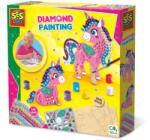 SES Creative Set de pictura pentru copii cu diamante adezive si unicorn (14134) - drool