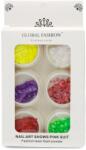 Sofine Decor pentru Unghii Star Multicolor, Set 6