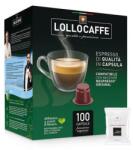 GRANCAFÉ LOLLO Caffe Argento 100 db MEGAPACK - Nespresso® kompatibilis kávékapszula - 100 db - egységár: 99 Ft/kapszula