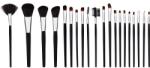 Ronney Professional Set pensule de machiaj, RA 00211 - Ronney Professional Cosmetic Make Up Brush Set 20 buc