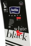 Bella Absorbante Panty Black & White, 40 buc - Bella 40 buc