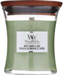 WoodWick Lumânare parfumată - WoodWick Ellipse Mint Leaves & Oak 85 g