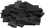 The Confetti Maker Slowfall Confetti rectangular 55x18mm, black, 1kg