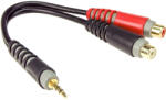 KLOTZ - AYS-4 Y adapter kábel JACK-RCA 0, 2 m - hangszerdepo