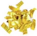 The Confetti Maker Metallic Confetti rectangular 55x18mm, gold, laser effect, 1kg