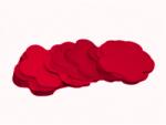 The Confetti Maker Slowfall Confetti Flowers 55x55mm, red, 1kg