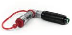 The Confetti Maker CO2 Bottle to Hose 90 degree Quick Connector
