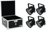 EUROLITE Set 4x LED PAR-56 QCL Short sw + EPS Case - hangszerdepo