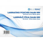 Bluering lamináló fólia 54x86mm, 125 micron, 100db/doboz (LAMM5486125MIC)