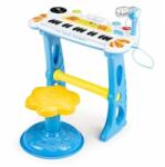 ECOTOYS Pian cu microfon Ecotoys HC490441 - Albastru (EDIHC490441BLUE) - babyneeds Instrument muzical de jucarie