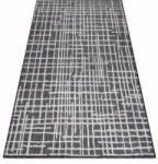 My carpet company kft Fonott sizal szőnyeg SION vonalak 22144 lapos szövött fekete / ecru 160x220 cm (D100)