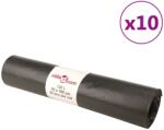 vidaXL Торбички за боклук 250 бр черни 120 л (155340)