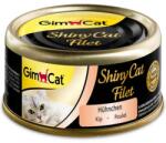 GimCat Shiny Cat Filet Chicken in Bulion 70 g csirkehússal húslevesben