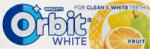 Orbit White gyümölcsízű cukormentes rágógumi édesítőszerrel 14 g - ecofamily