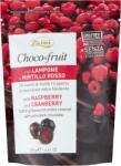 Zàini málna- és vörös áfonya ízű gyümölcscukorkák étcsokoládé bevonattal 125 g