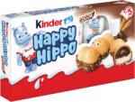 Kinder Happy Hippo Cacao kakaós és tejes krémmel töltött ropogós ostya 5 x 20, 7 g (103, 5 g)