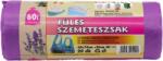  Füles szemeteszsák Lila 60 Liter 60x70+20 cm 20 Db/roll