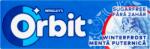 Orbit Winterfrost menta- és mentolízű cukormentes rágógumi édesítőszerrel 14 g