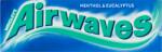 Airwaves Menthol & Eucalyptus mentol- és eukaliptuszízű cukormentes rágógumi édesítőszerrel 14 g