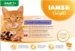 Iams nedves macskaeledel 12x85g Cat Land szószban Delights